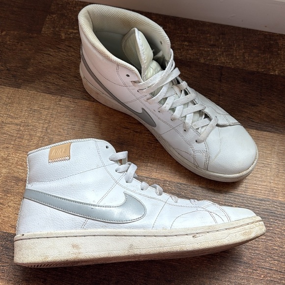 Nike Court Royale 2 Mid White & Gray Women’s size 10 - Picture 8 of 10